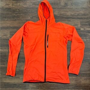 adidas Men's Bright Orange Performance Jacket